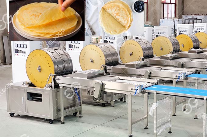 Automatic Crepe Making Machine